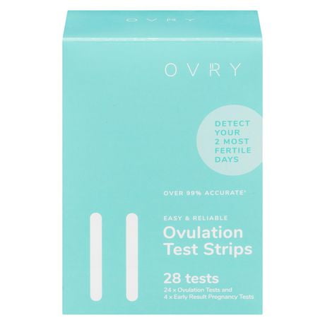 Bandelettes pour test d'ovulation Ovry® 28 épreuves
