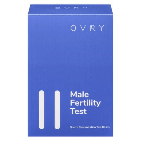 Test de fertilité masculine à domicile Ovry® 1 Kit d'essai