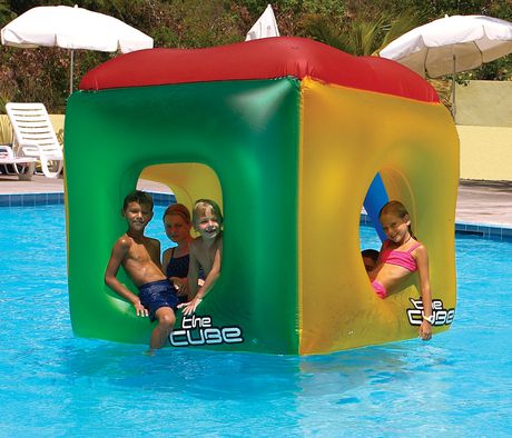 Cube Gonflable Pour Piscine De Swimline Walmart Canada