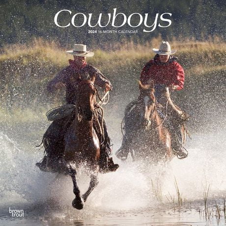 BrownTrout Cowboys 2024 Mur Carré 30.48x60.96 CM, 9781975462482