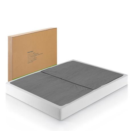Zinus 7 5 Bifold Box Spring Sturdy Steel Structure Folding Mattress Foundation No Assembly Required Walmart Canada