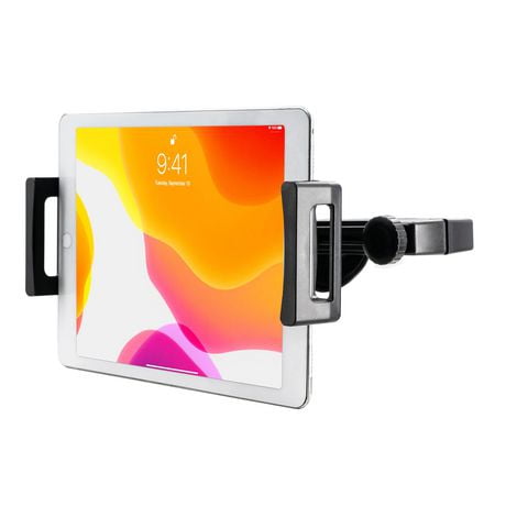 Support d'appui-tête CTA Digital universel pour tablette avec rotation à 360 degrés pour tablettes de 17.8 cm (7 pouces) à 35.6 cm (14 pouces) - Noir