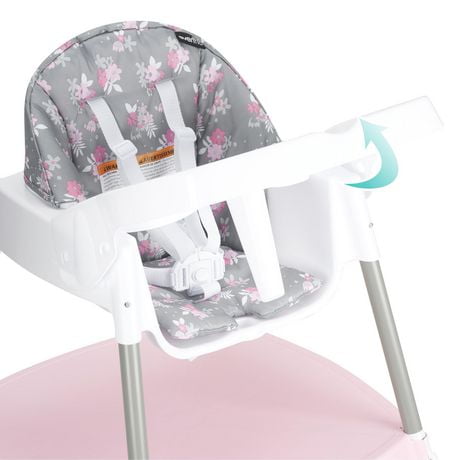 evenflo 4 in 1 high chair poppy