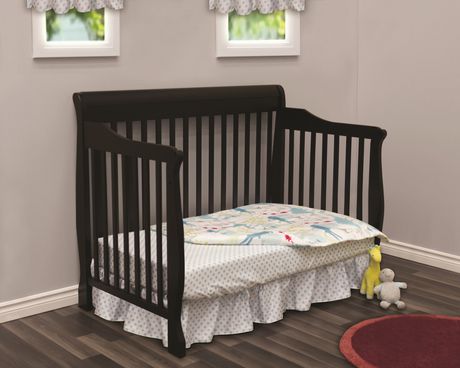 Bily Albury Cotton White Sleigh Crib Walmart Canada