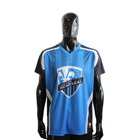 T-shirt en polyester Impact de Montréal FC de la MLS pour hommes à manches courtes
