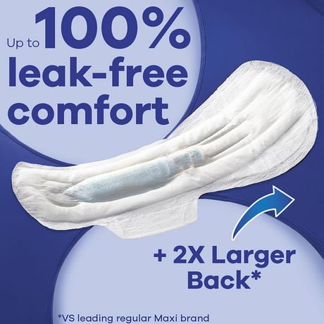 pads always overnight maxi wings heavy thin ultra super extra walmart wing unscented fresh absorbency