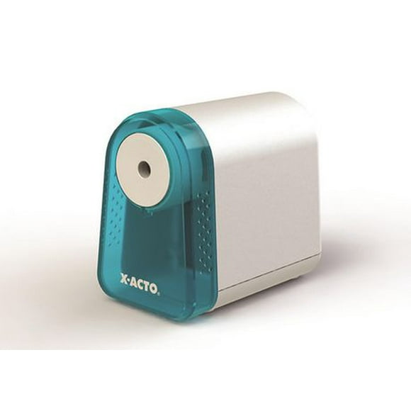 X-ACTO Mighty Mite Battery Pencil Sharpener, Prevents Over Sharpening, Assorted Colors, Stylish exterior!