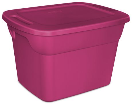 Bac de manutention de rangement plastique Masterbox l.61 x P.44 x H.33 cm,  75 l