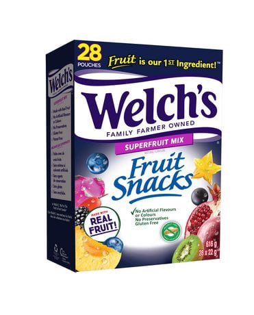 Welch’s® Fruit Snacks Superfruit 28ct | Walmart Canada