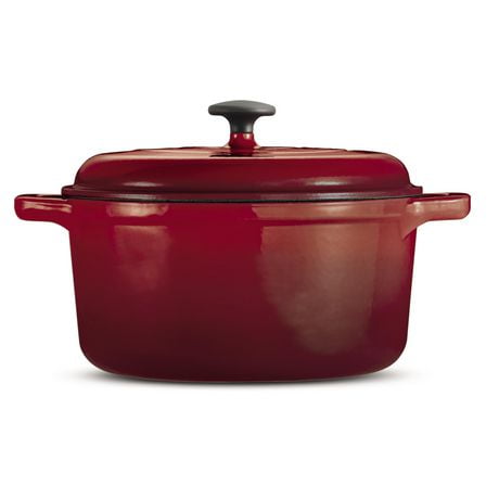Tramontina 6.5 Qt Enameled Cast Iron Covered Dutch Oven - Red
