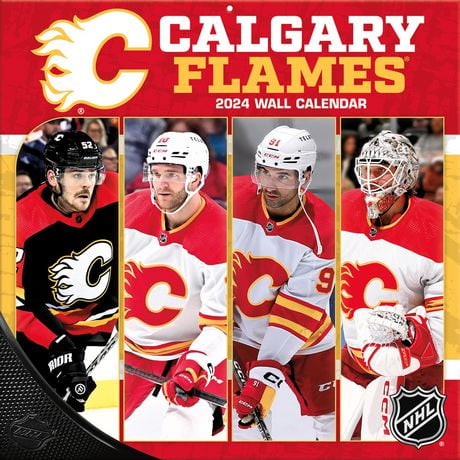 Turner Licensing Calgary Flames 2024 Mur Carré 30.48x60.96 CM, 9798350601398