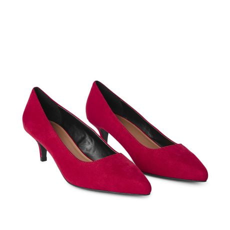 kitten heel pumps canada