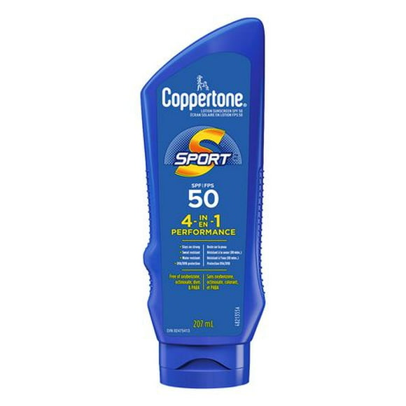 Coppertone Sport Sunscreen Lotion SPF 50, Lotion 207ml