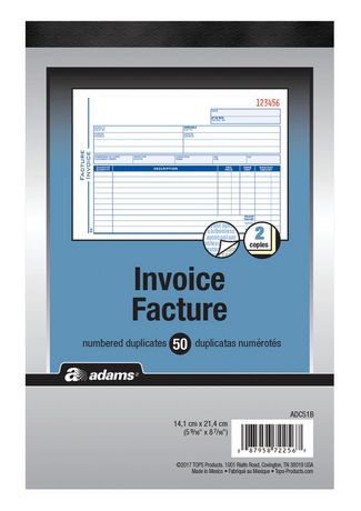 stores that sell invoice book