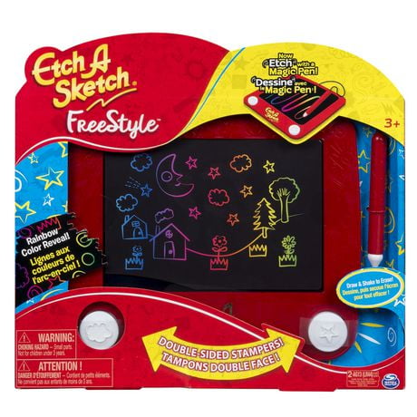 Etch A Sketch - Freestyle Drawing Pad with Stylus and Stampers