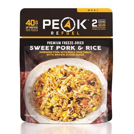 Peak Refuel Sweet Pork and Rice - Pouch | Walmart Canada