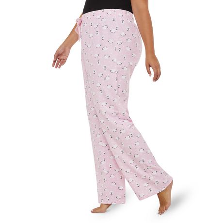 George Plus Women's Flannel Sleep Bottoms | Walmart Canada