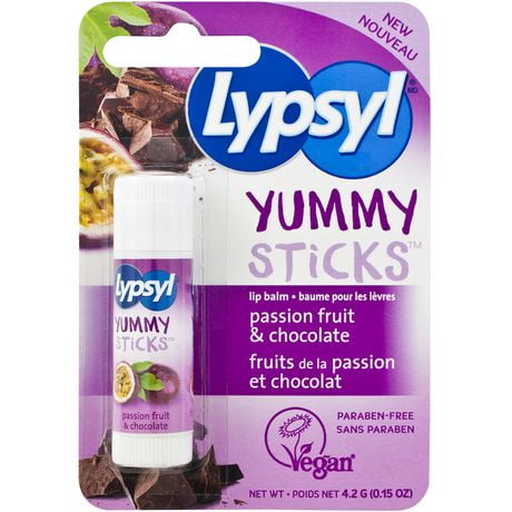 Lypsyl Yummy Sticks Fruits de la Passion et chocolate Baume pour les Lèvres