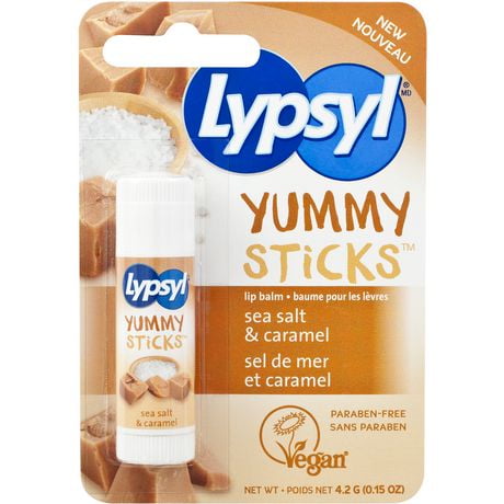 Lypsyl Yummy Sticks Sel de Mer et Caramel Baume pour les Lèvres