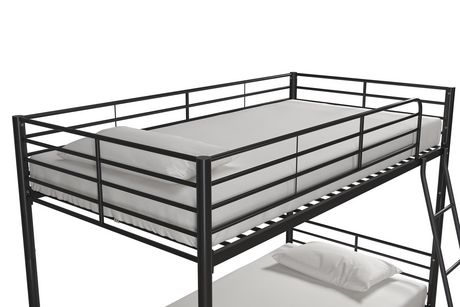 Convertible Twin Over Metal Bunk, Dhp Twin Over Futon Bunk Bed Instructions Pdf