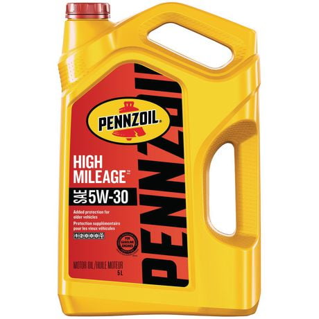 Pennzoil 5W30 High Mileage Oil 5L, Pennzoil 5W30 HM 5L