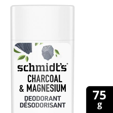 Schmidt's Charcoal & Magnesium Natural Origin Deodorant, 75 g Deodorant