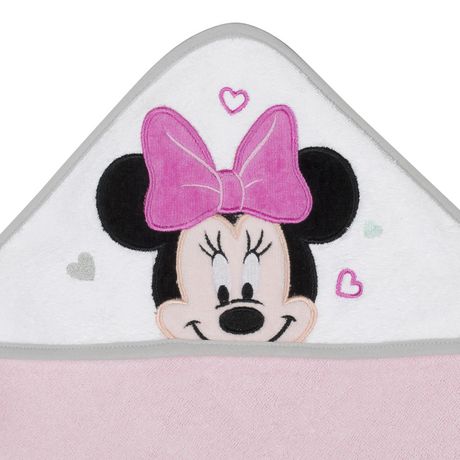 Serviette A Capuche Minnie De Disney Pour Bebe Fille Walmart Canada