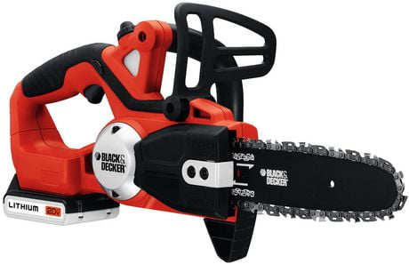 Black & decker on sale cordless chainsaw