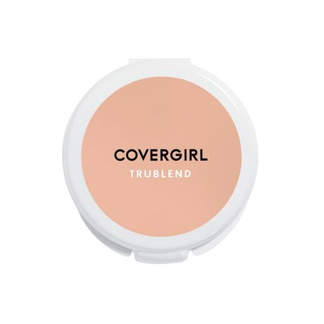 COVERGIRL TruBlend Mineral Pressed Powder, Natural Finish, Oil Control, Blurs Pores, Lightweight, Flawless, 100% Cruelty-Free, Pressed Powder