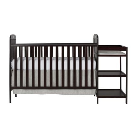 baby beds with changing table attached