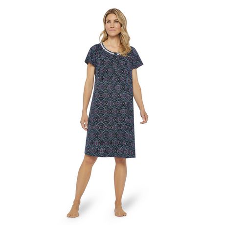 George Women's Short Sleeve Nightgown | Walmart Canada