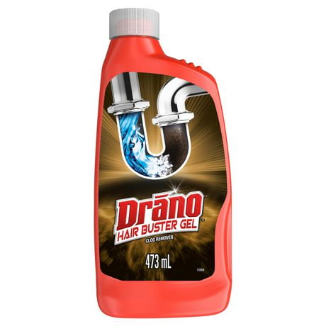 Drano Hair Buster Gel, déloge-bouchon et nettoyant de drains 473 mL