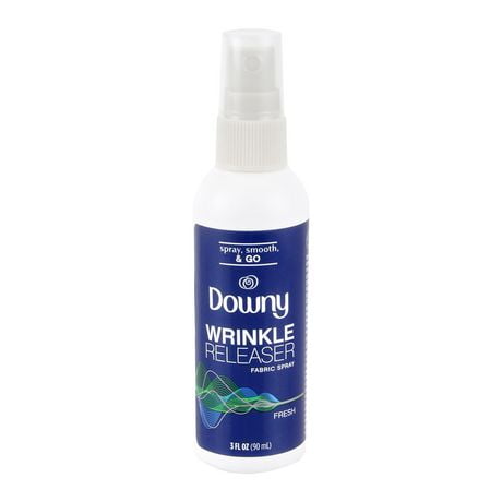 Downy Wrinkle Releaser Plus Lotion assouplissante - senteur légère et fraîche, 90 ml Elle enlève les odeurs, PLUS
