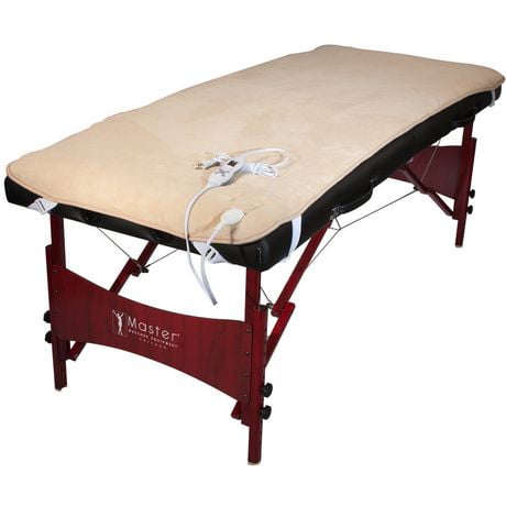 Coussin chauffant de table de massage par MASTER® - NOUVEAU! Résistant aux rayonnements électromagnétiques (REM)