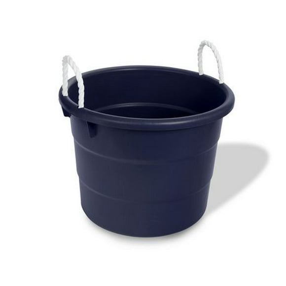 Your Zone 37.85 Litre Plastic Storage Tub with Rope Handles