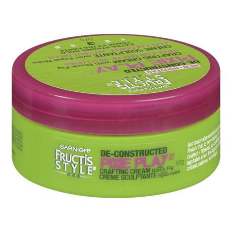Garnier Fructis Style De-Constructed, Pixie Play Crafting Cream with Black Fig, 57 g, 57 g