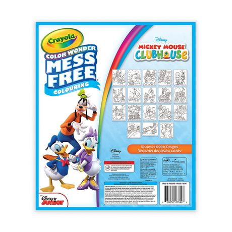 Crayola Color Wonder Mickey Mouse Clubhouse Mess Free Colouring Pad ...