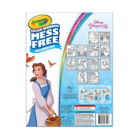 crayola mess free disney princess