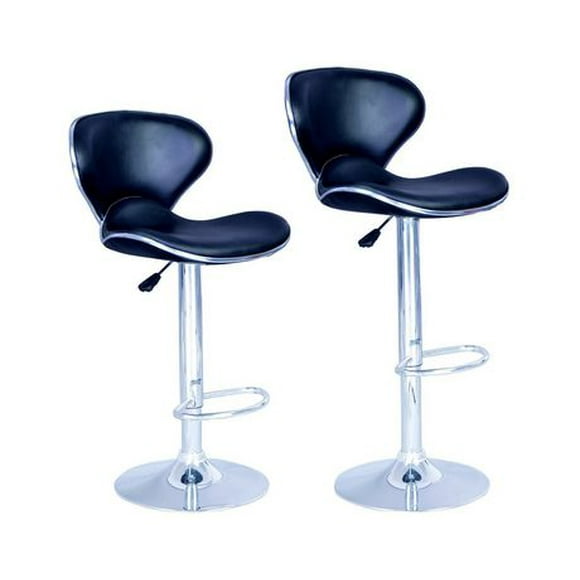 Nicer Furniture Black Swivel Bar Stool