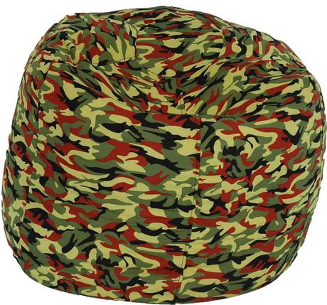 ComfyKids Teen Bean Bag-Green Camo | Walmart Canada