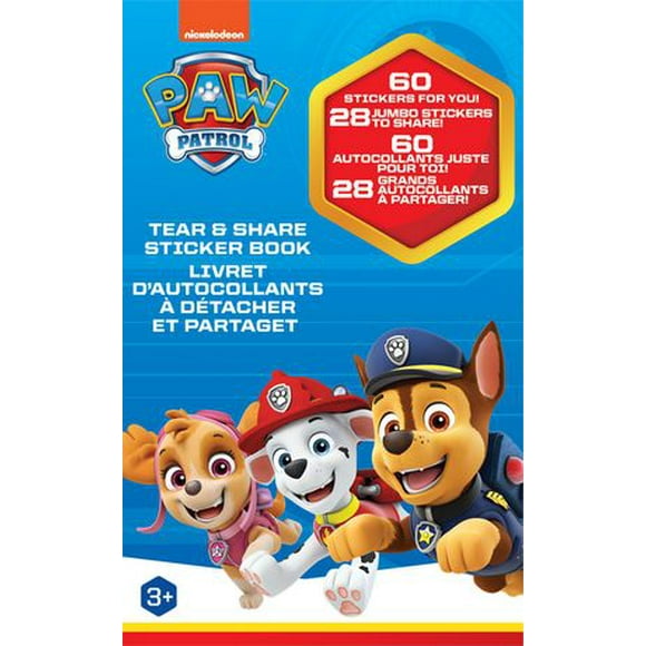 Paw Patrol™ Tear & Share Sticker Book, Paw Patrol™  Sticker Book