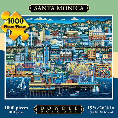 Santa Monica - 1000 morceaux
