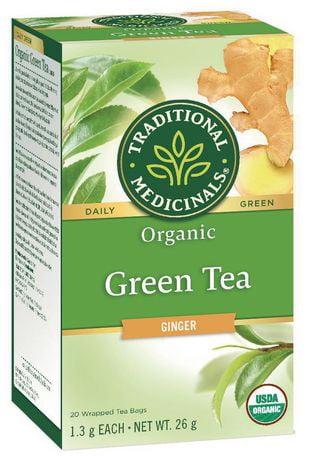 Traditional Medicinals Organic Green Tea with Ginger | Walmart Canada