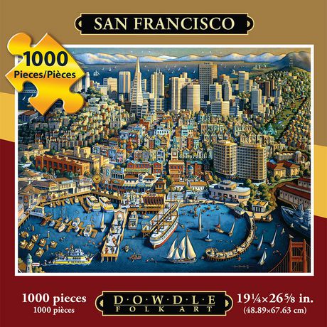 Dowdle Jigsaw Puzzle - San Francisco - 1000 Piece