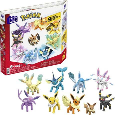 MEGA Pokémon Motion Pikachu Mechanized Building Set - 1092 pcs 