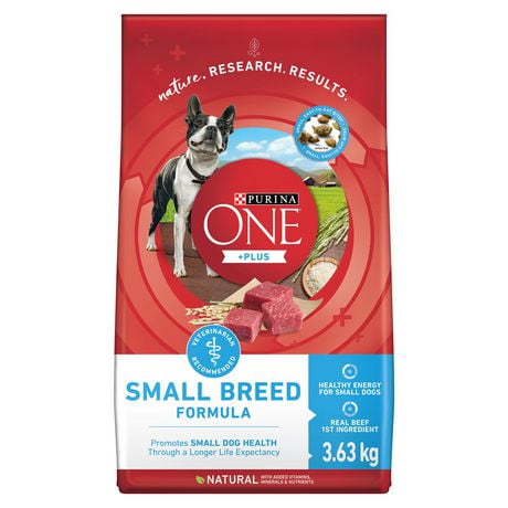 Purina ONE SmartBlend Small Breed Formula Beef, Dry Dog Food, 1.81-3.63 kg
