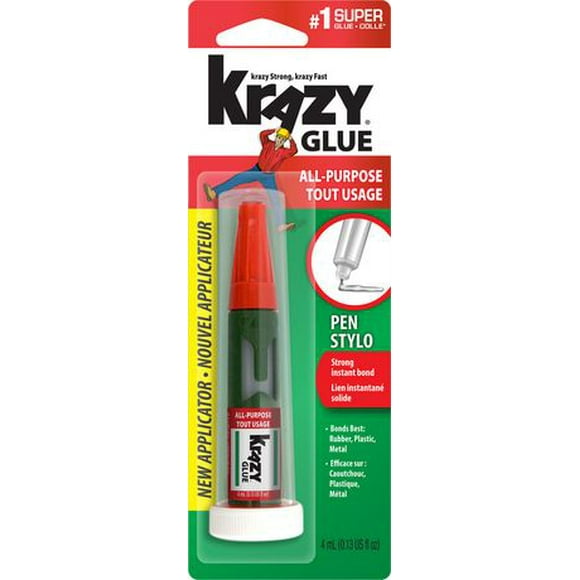 Applicateur tout usage Krazy Glue Crayon à pointe fine 4 ml