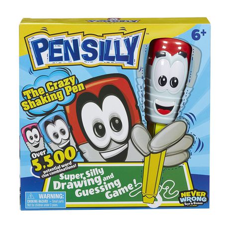 Kroeger Pensilly Super Silly Drawing And Guessing Game Multicolour