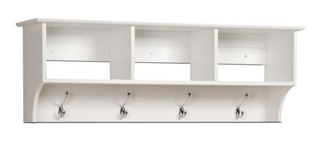 Prepac Entryway Cubbie Shelf White Walmart Canada