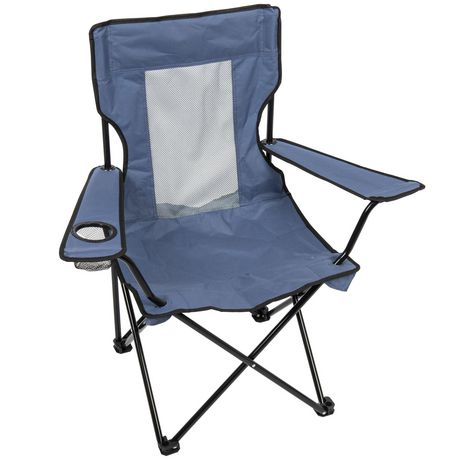 Chaise de camping portable améliorée, ultralégère, pliable, dossier haut,  chaise de camping avec maille en nylon